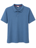 Mustang Regular Fit Polo Shirt Γαλάζιο-XL
