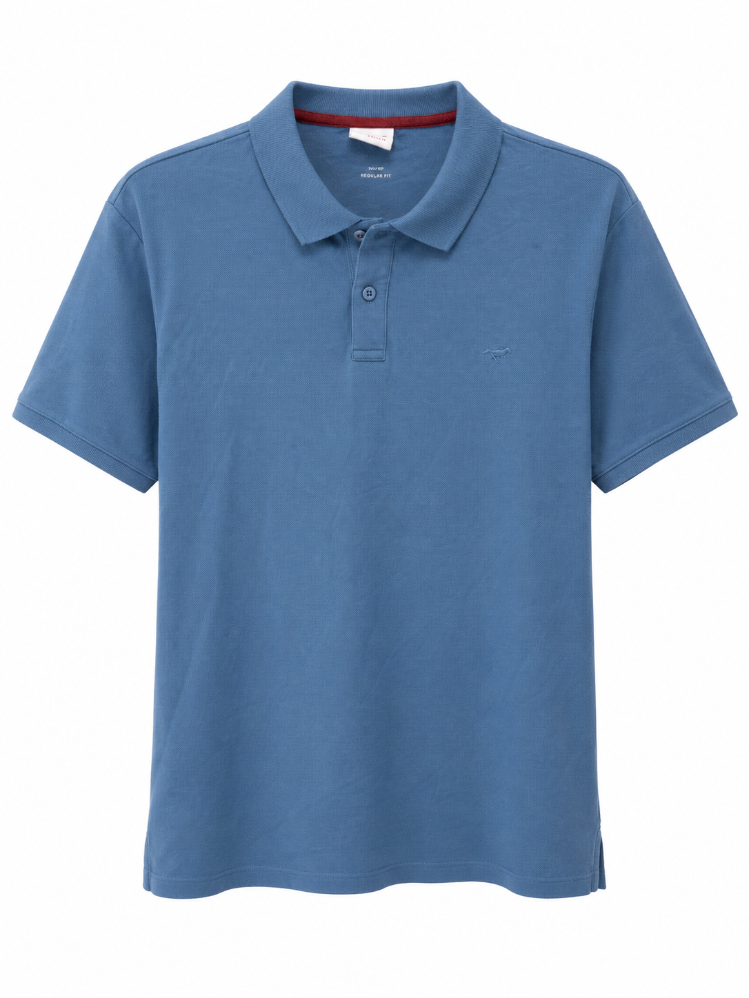 Mustang Regular Fit Polo Shirt Γαλάζιο-XL