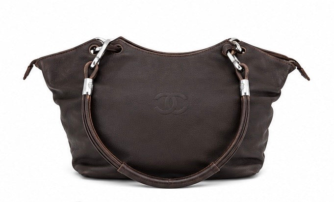 Chanel CC Brown Shoulder Bag – Καφέ 🤎