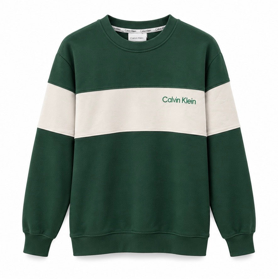 Calvin Klein Ανδρικό Φούτερ Πράσινο – S