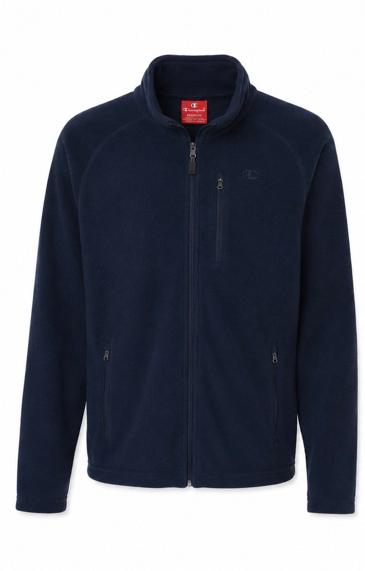 Champion Full Zip Fleece Jacket – Navy-M