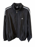 Adidas Vintage Windbreaker Jacket – Black-XXL