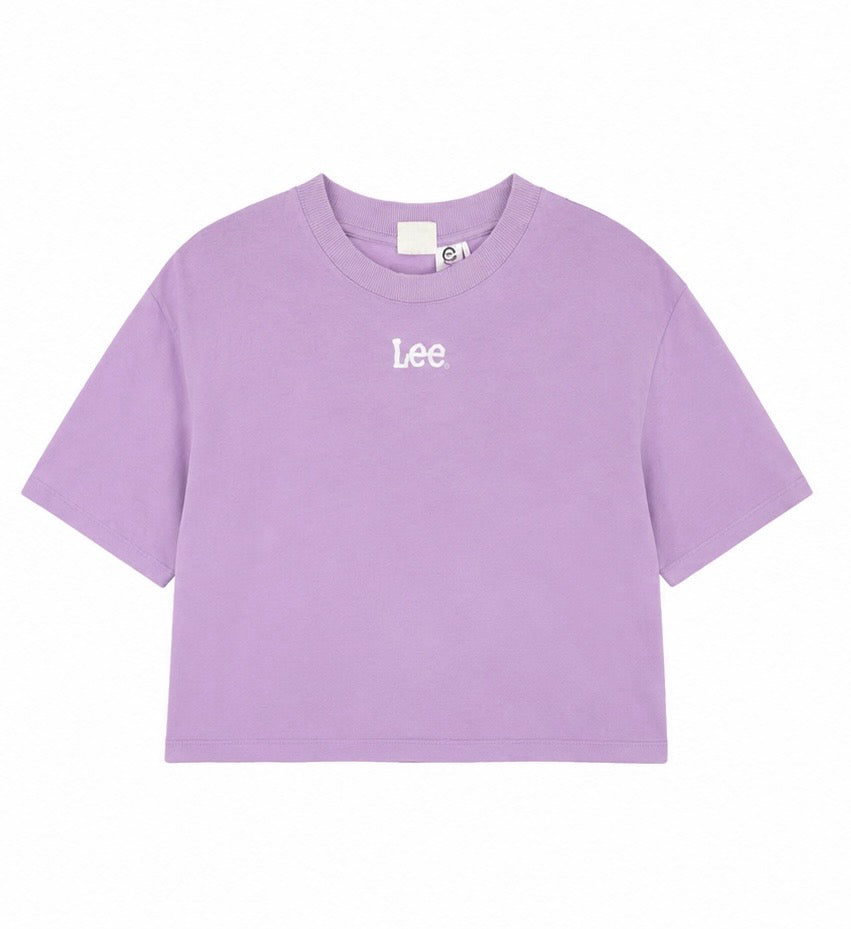 Lee X H&M Γυναικείο T-Shirt Μπλουζάκι – Λιλά – Size XL