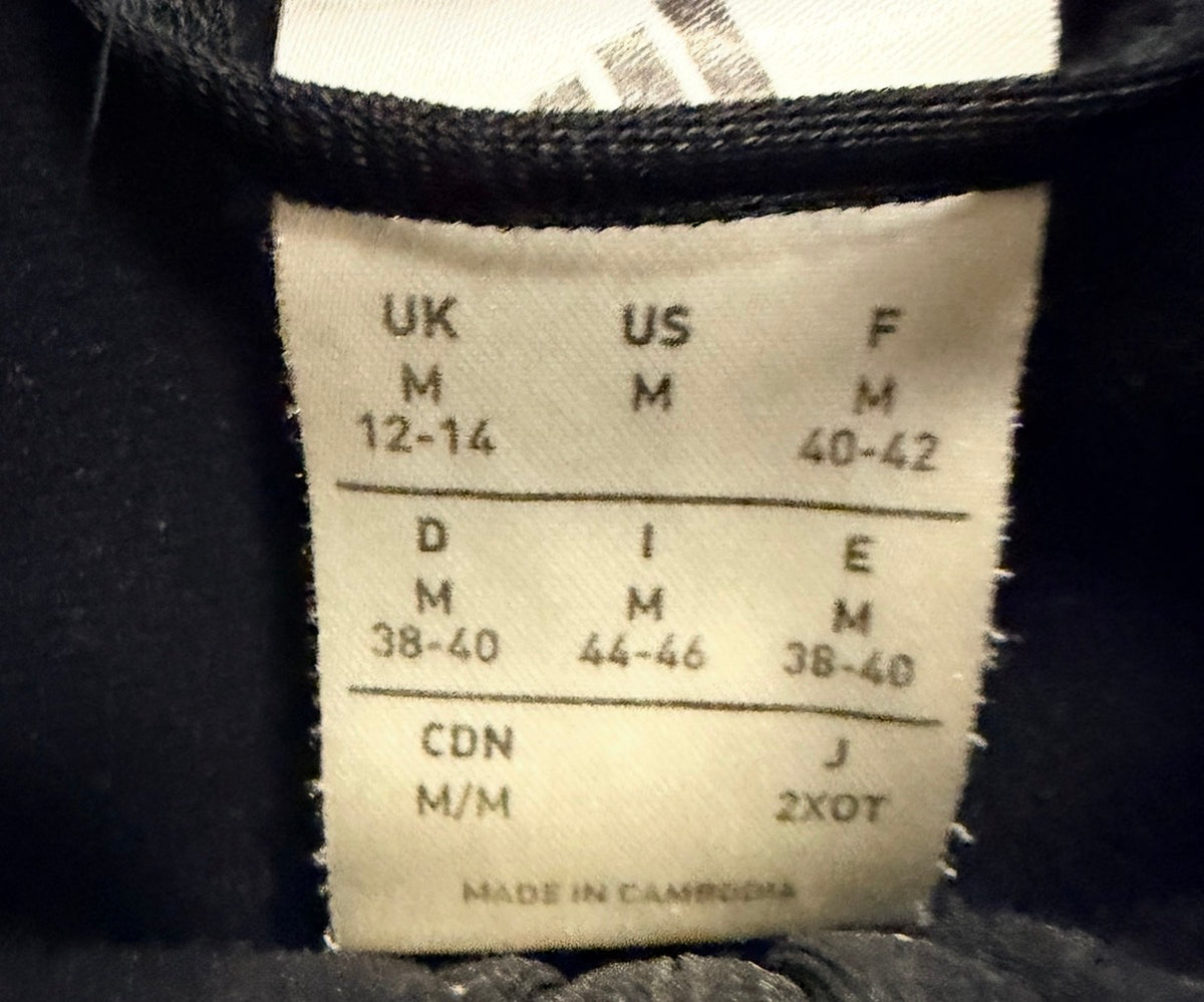 Adidas Παιδική Ζακέτα Μαύρη - M