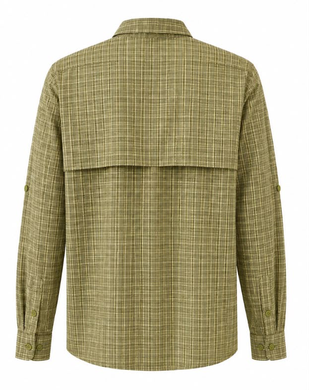 The North Face Outdoor Plaid Shirt – Olive Green-L