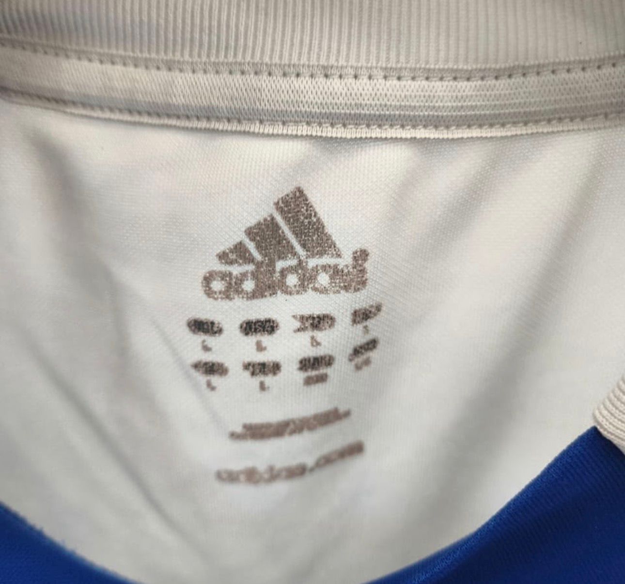 Adidas ClimaCool Training T-Shirt – Blue/White-L