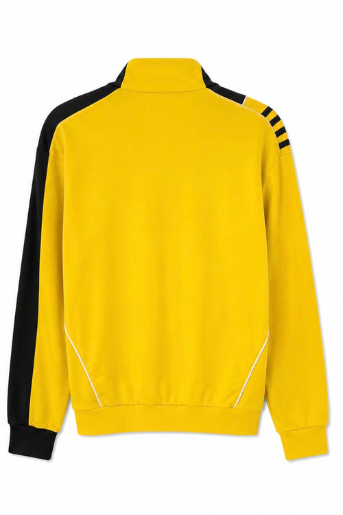 Adidas Track Jacket – Yellow/Black-M