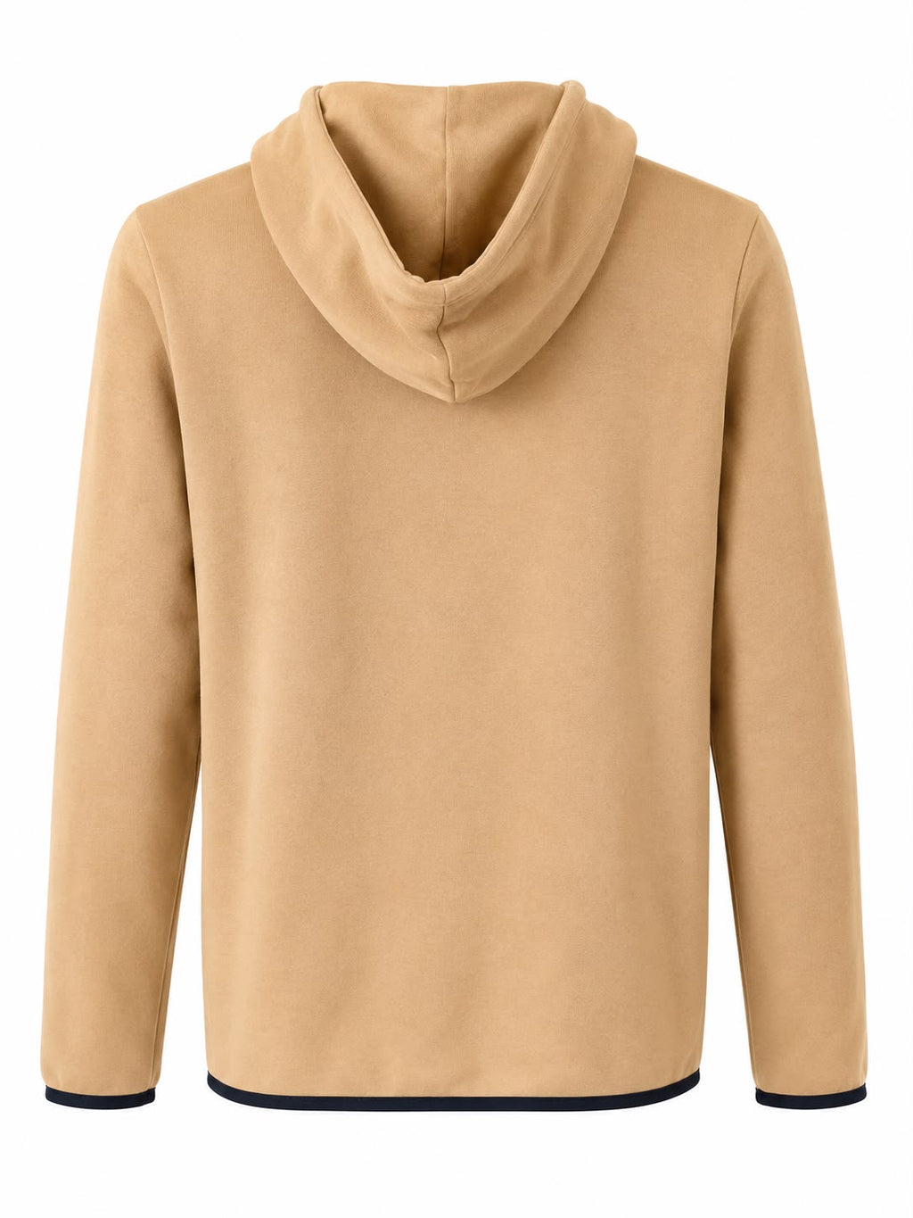 Nike Tech Fleece Full Zip Hoodie – Beige / Black-S