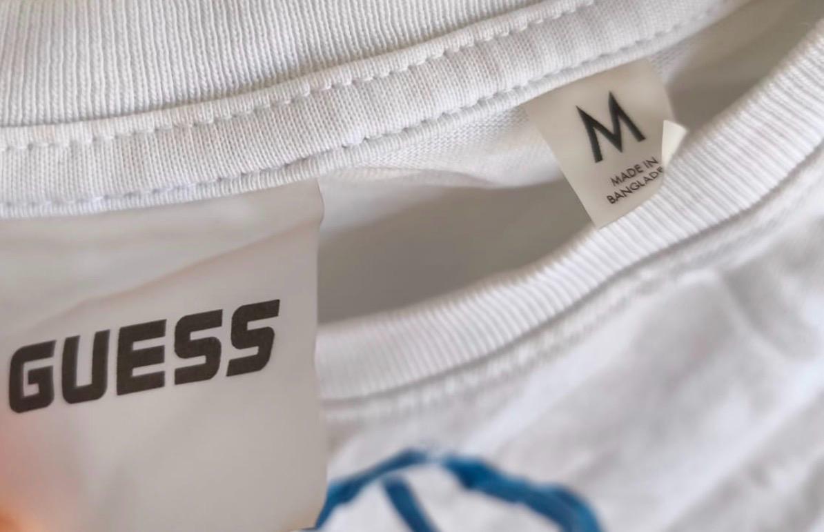 Guess Ανδρικό T-Shirt Μπλουζάκι – Λευκό – M