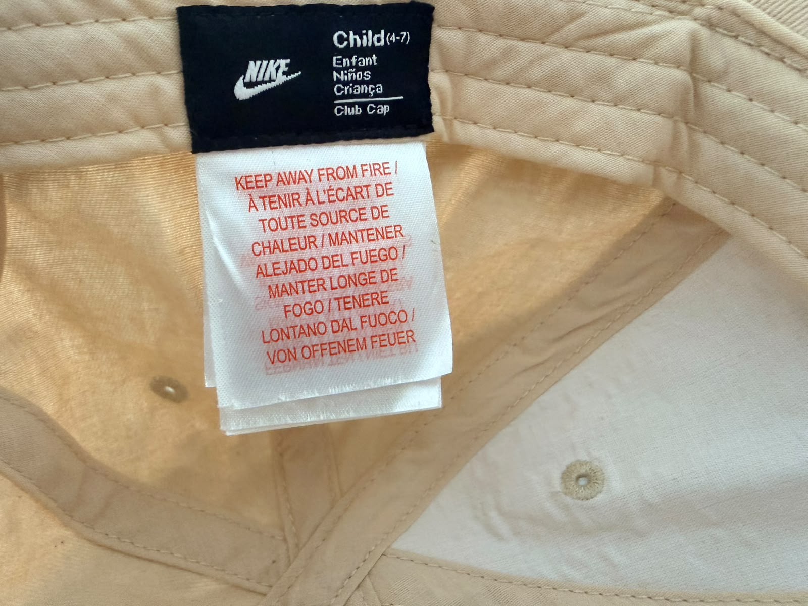 Nike Heritage Cap – Beige