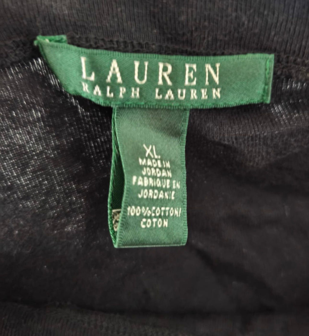 Lauren Ralph Lauren Γυναικεία Μπλούζα Μαύρη-XL