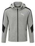 Puma Ανδρική Ζακέτα Γκρι - M