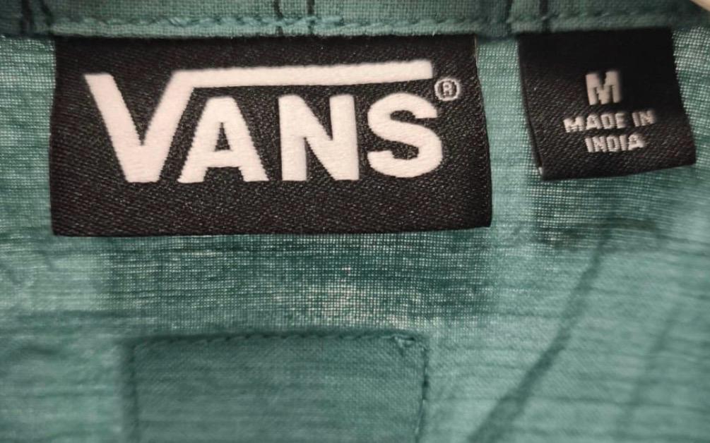 Vans Ανδρικό Κοντομάνικο Πουκάμισο – Πράσινο – M