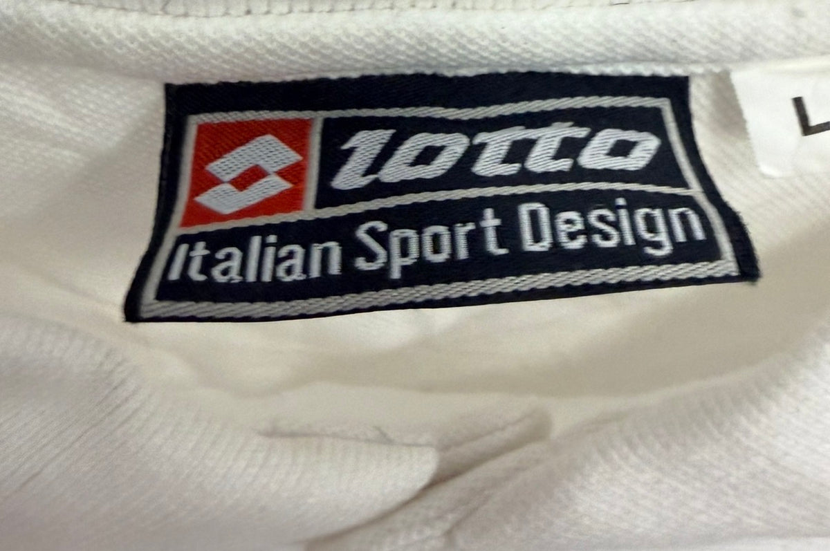 Lotto Ανδρικό Polo Λευκό / Ciclistica Bonsai L