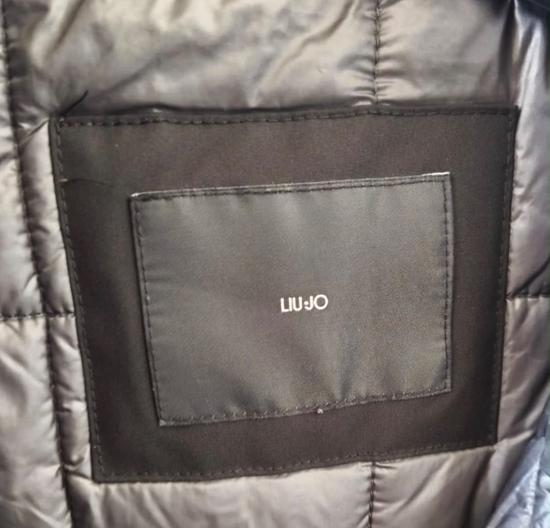 LIU JO Ανδρικό Parka Jacket Μαύρο με Κουκούλα-XL