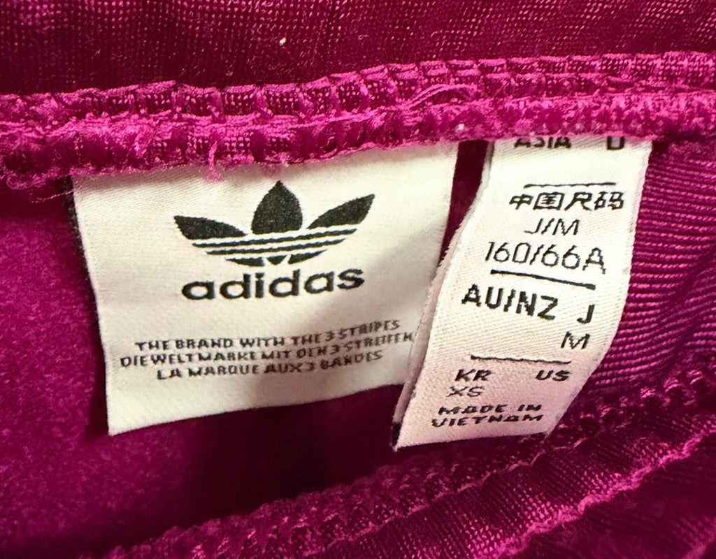 Adidas Originals Ανδρικό Παντελόνι Φόρμας – Μπορντό Λευκό - L