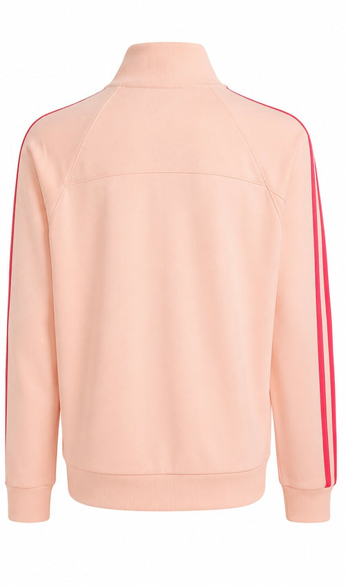 Adidas Γυναικεία Ροζ Ζακέτα Φόρμας 3-Stripes-L