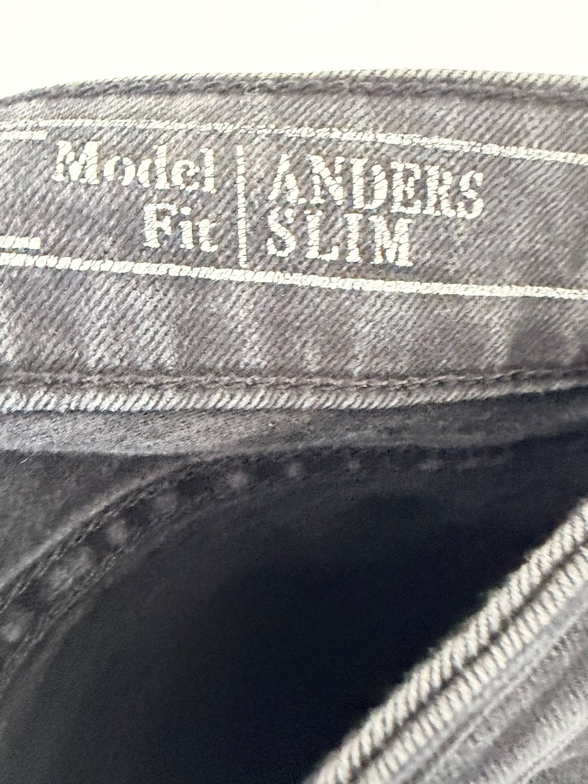 GAS Anders Slim Fit Jeans – Black Wash-W32