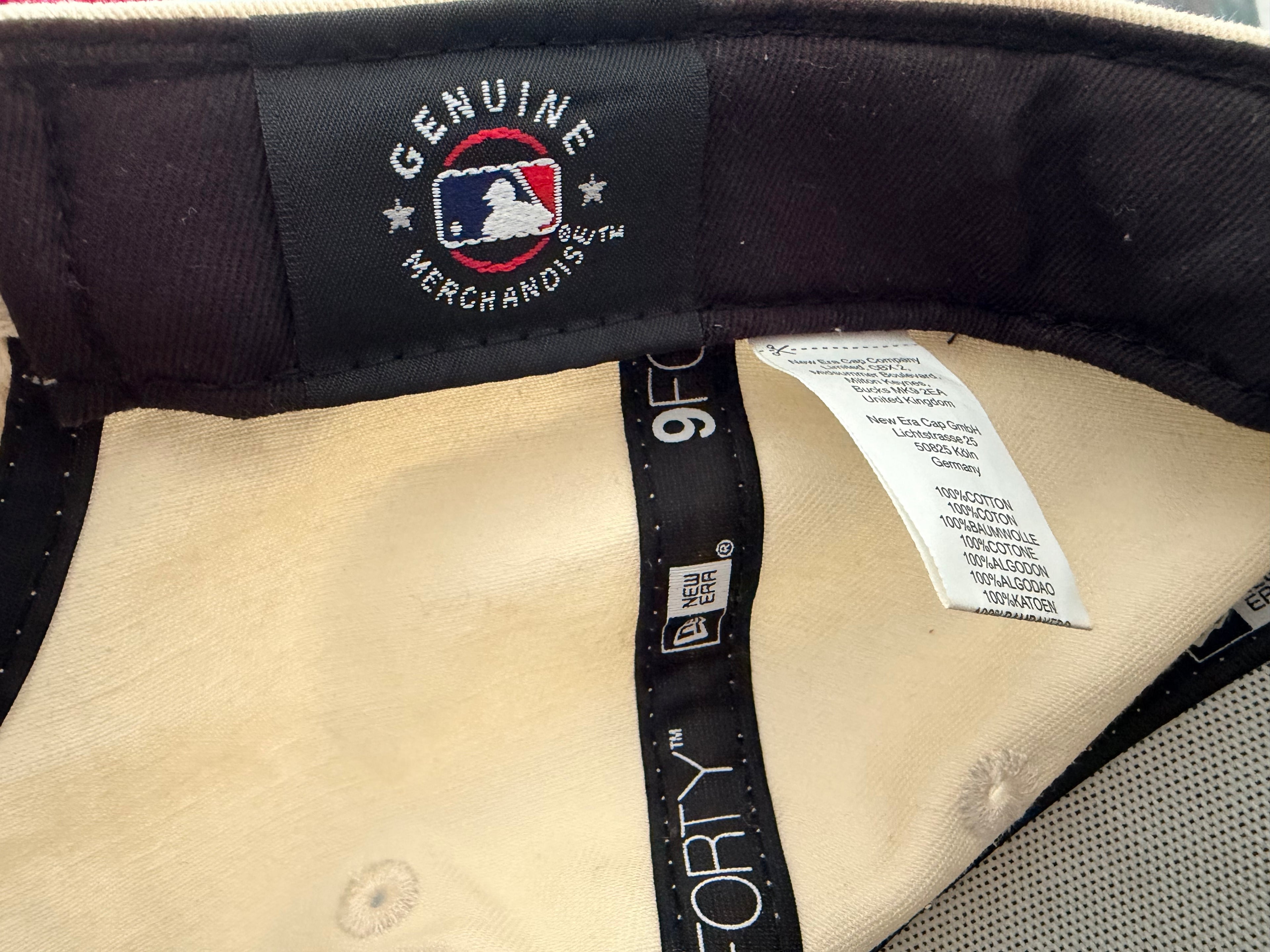 New Era New York Yankees Baseball Cap – Cream/Black