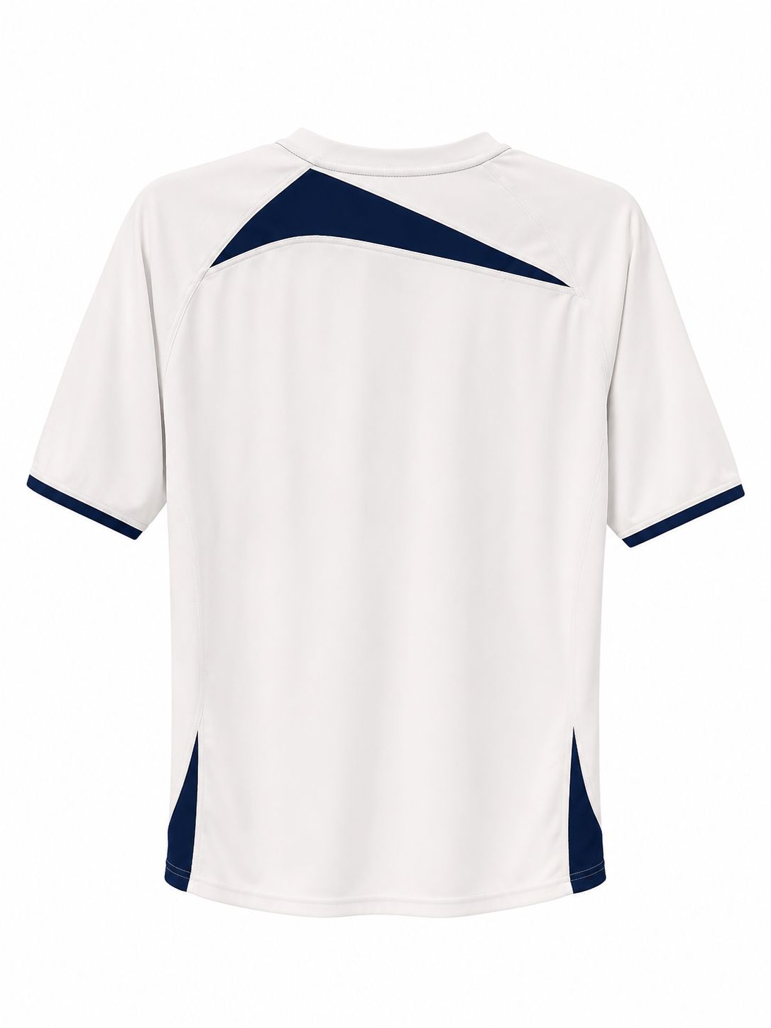 Asics Performance Training T-Shirt – White/Navy-L