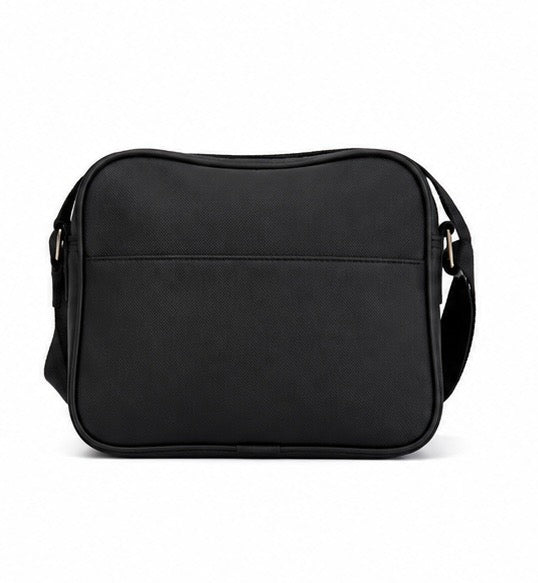 Lacoste Logo Crossbody Bag – Μαύρη