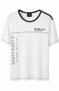 G-Star RAW 3301 Ανδρικό T-Shirt Λευκό με Print – XL