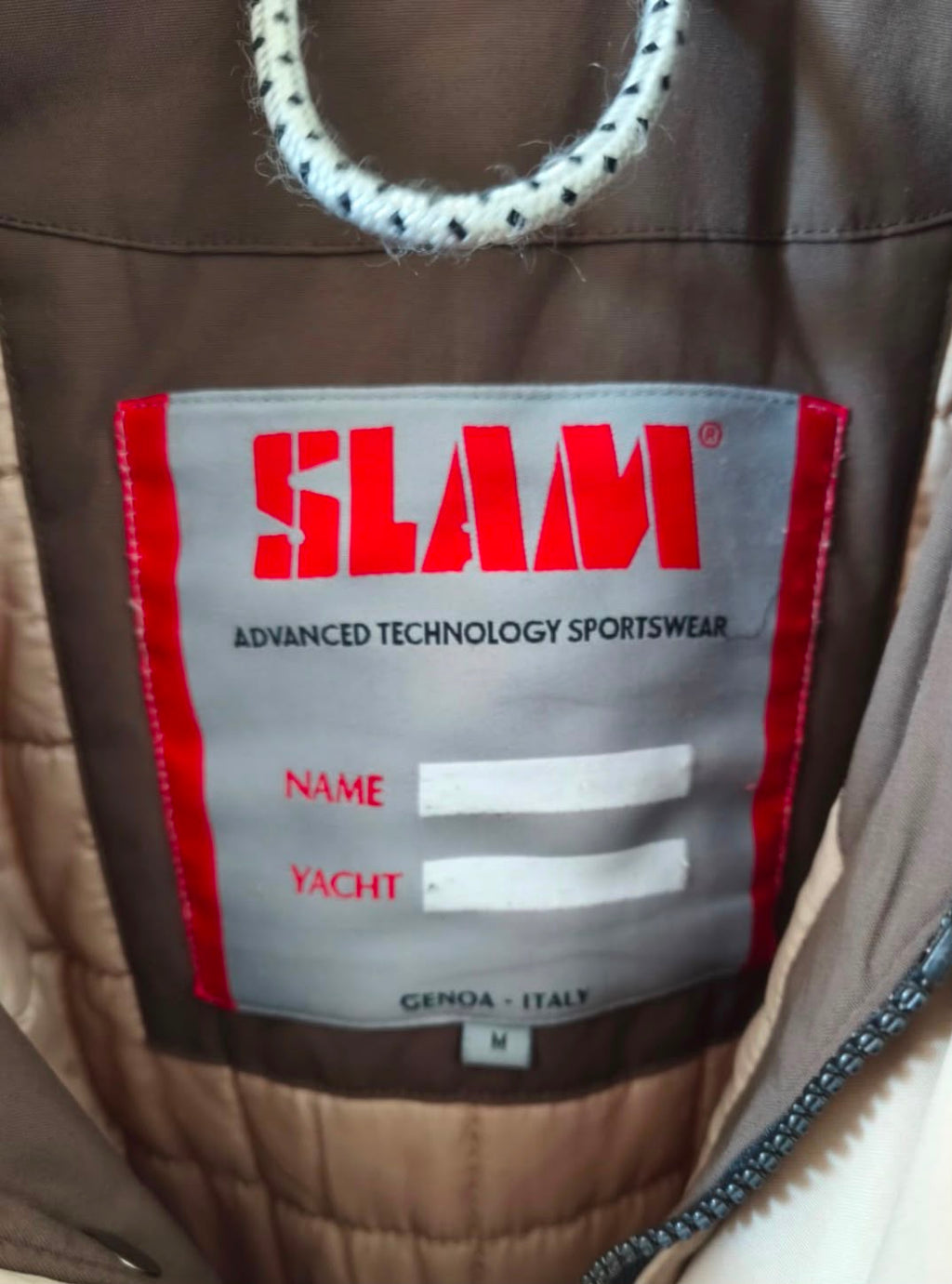 SLAM Ανδρικό Μπουφάν Sailing Beige – M