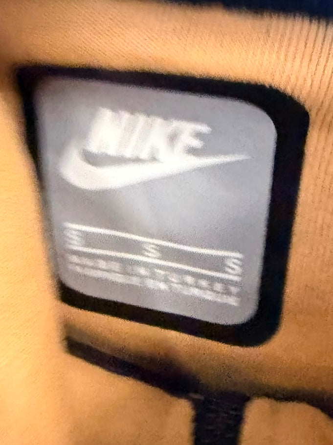 Nike Tech Fleece Full Zip Hoodie – Beige / Black-S