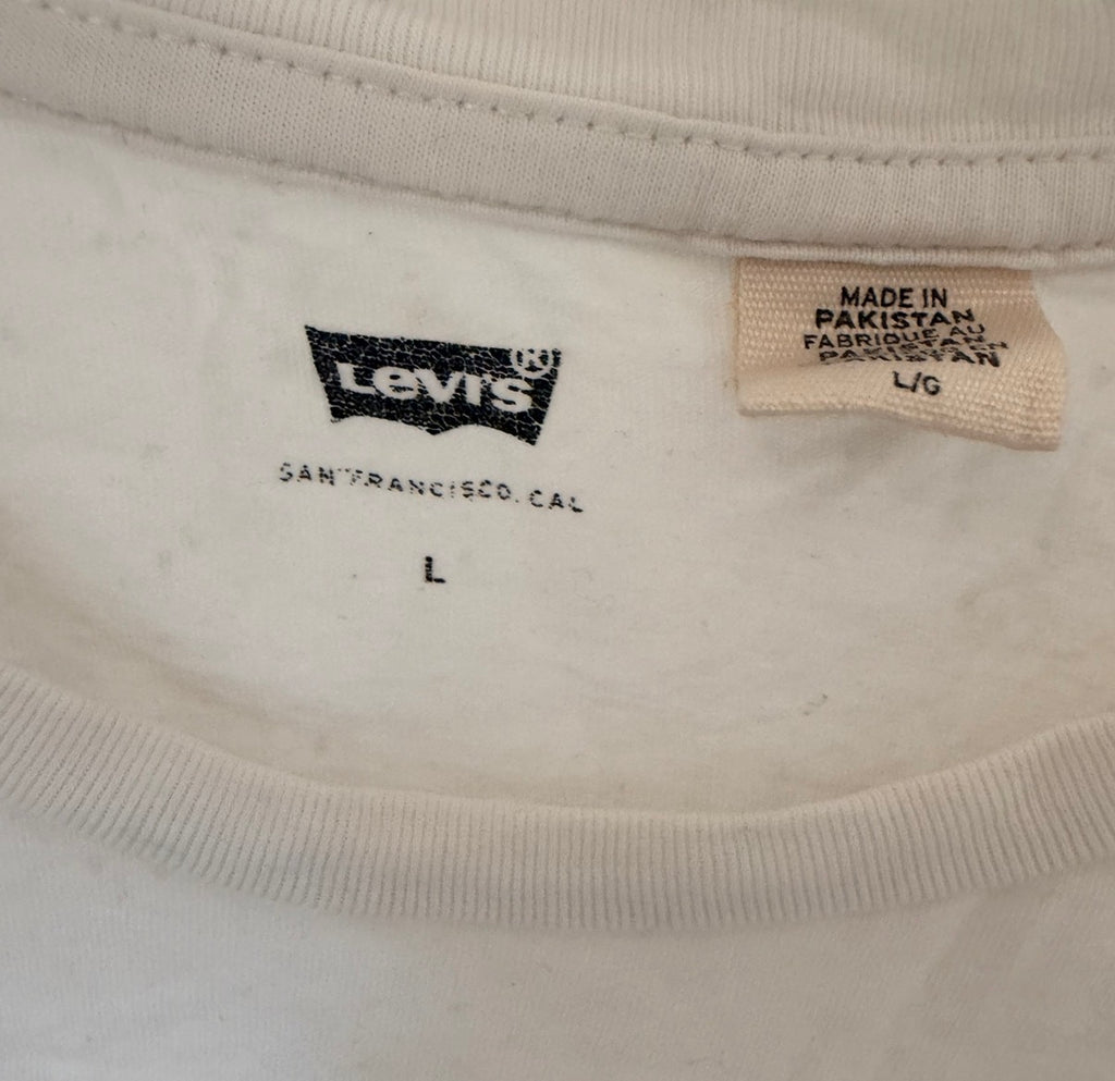 Levi’s Ανδρικό T-Shirt Μπλουζάκι – Λευκό – L
