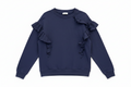 Max&Co. Softwear Sweatshirt με Βολάν Navy Blue-S