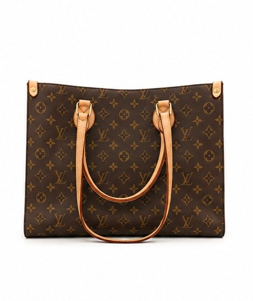 Louis Vuitton Monogram Tote Bag – Brown