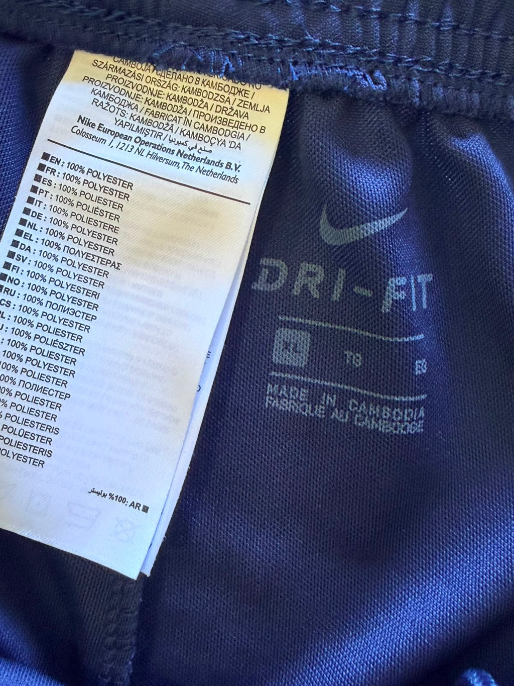 Nike Dri-FIT Training Shorts – Navy Blue-XL