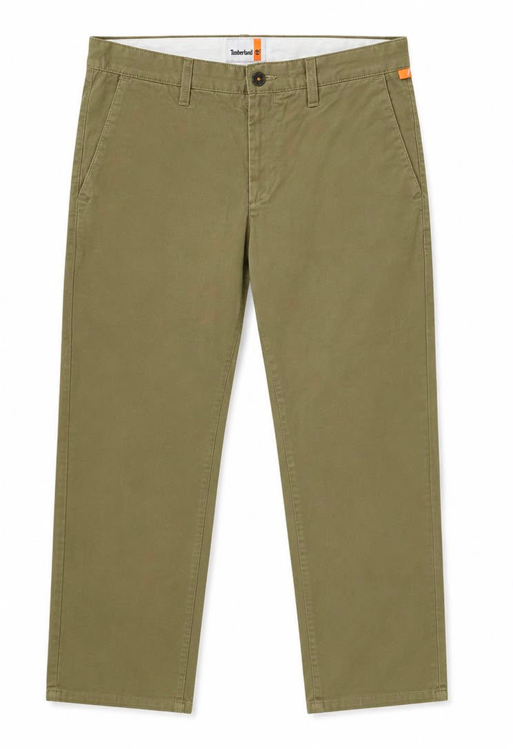 Timberland Chino Pants – Olive Green-W32