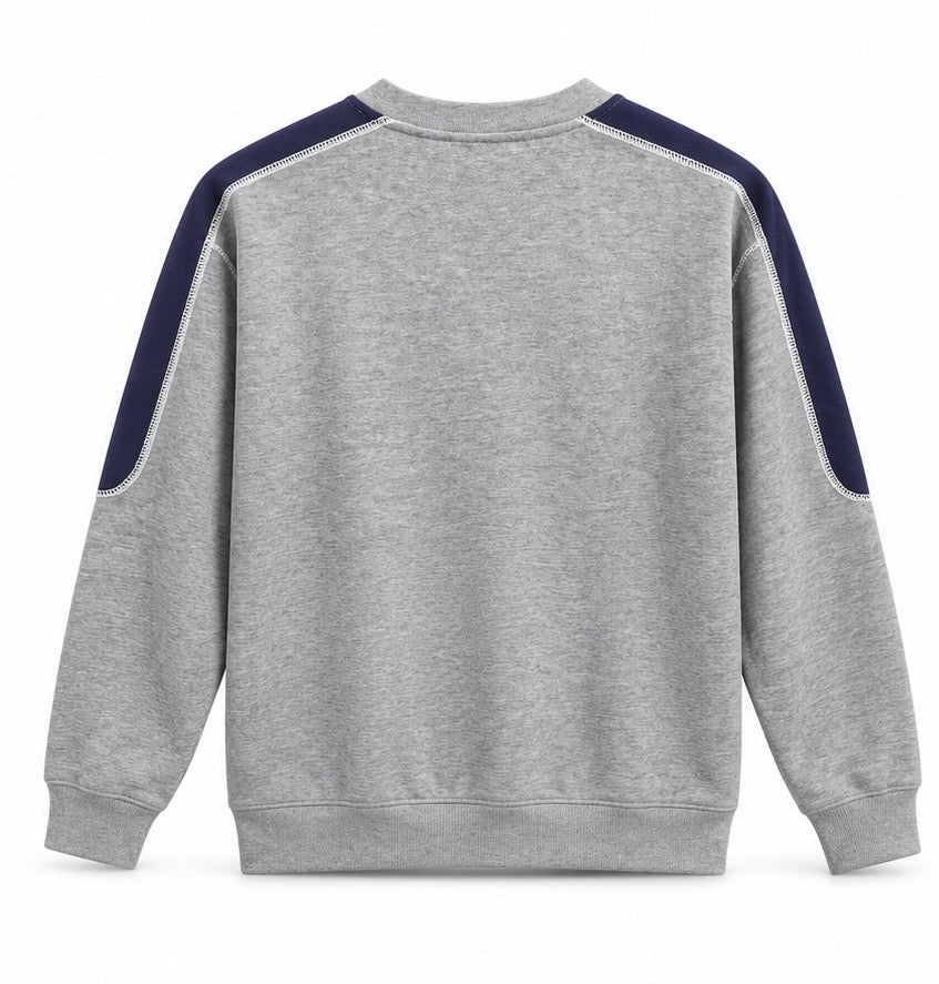 Fila Ανδρικό Φούτερ Γκρι – XL
