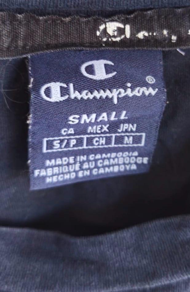 Champion Ανδρικό T-Shirt Μπλουζάκι – Navy Μπλε – S