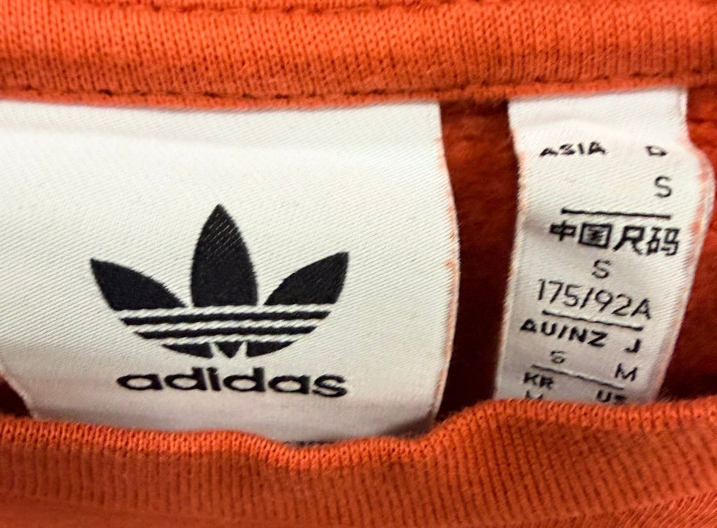 Adidas Originals Ανδρικό Φούτερ – Πορτοκαλί - S