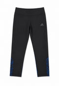 Adidas Training Leggings – Black/Blue-M