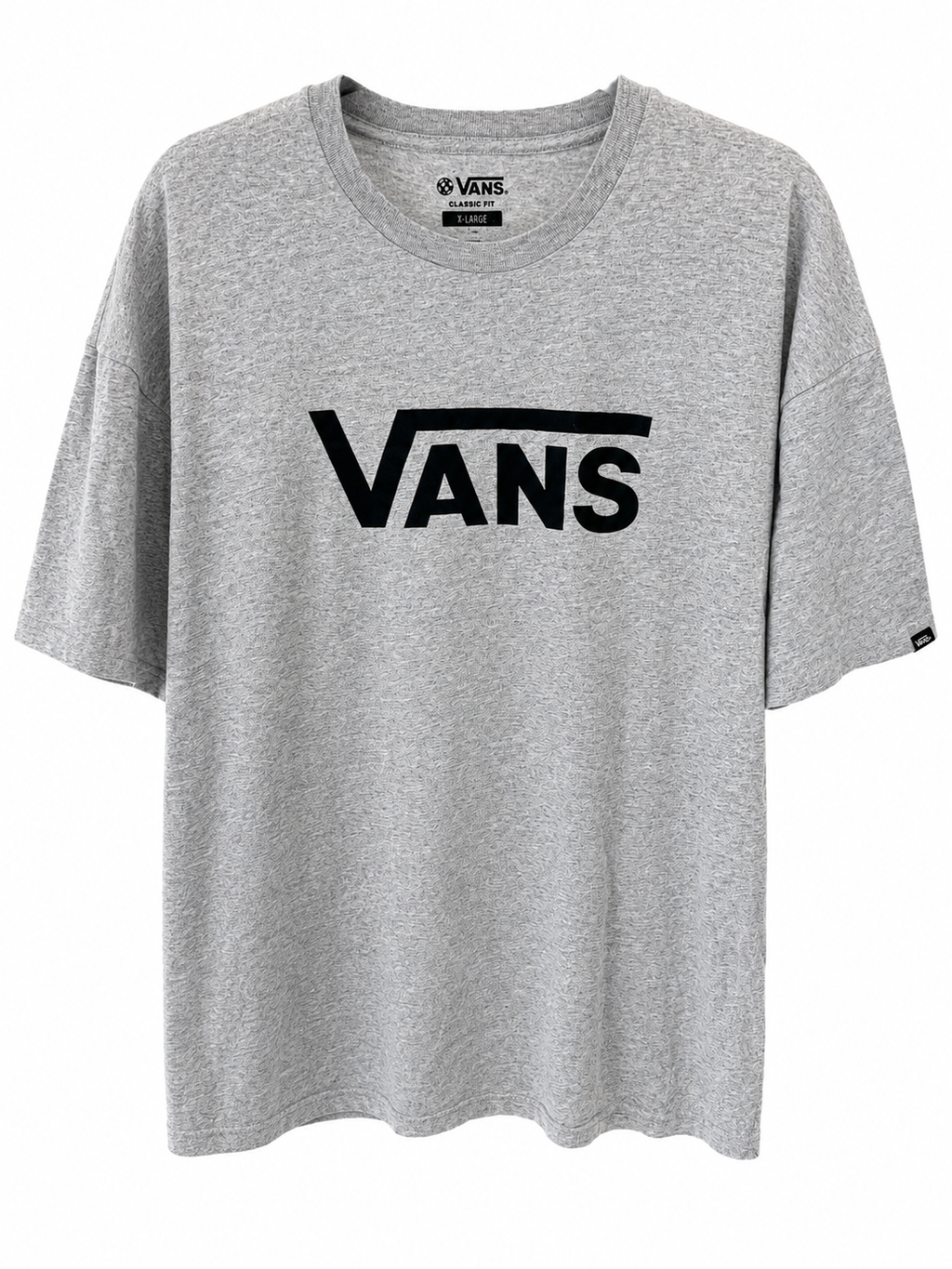 Vans Γκρι Logo T-Shirt-XL