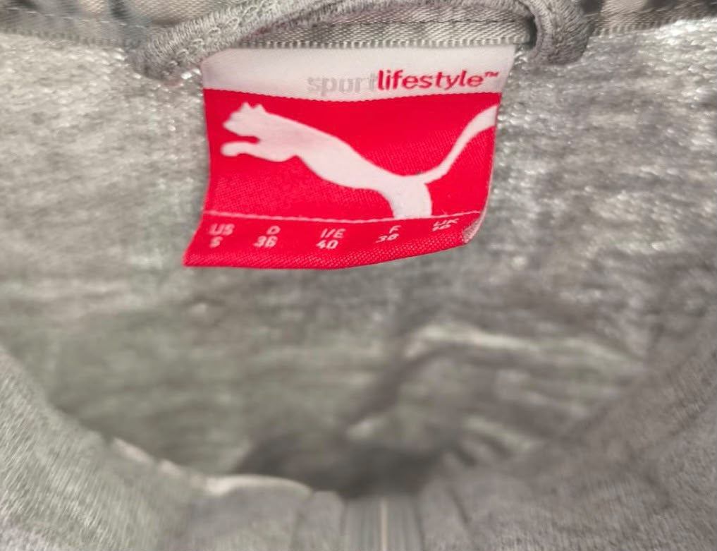 Puma Γυναικεία Ζακέτα Γκρι - S