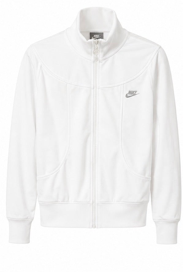 Nike Sportswear White Track Jacket-M
