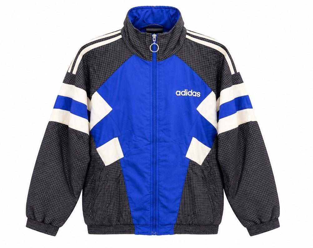 Adidas Ανδρικό Μπουφάν Μπλε - XL