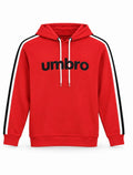 Umbro Ανδρικό Φούτερ με Κουκούλα Κόκκινο – M