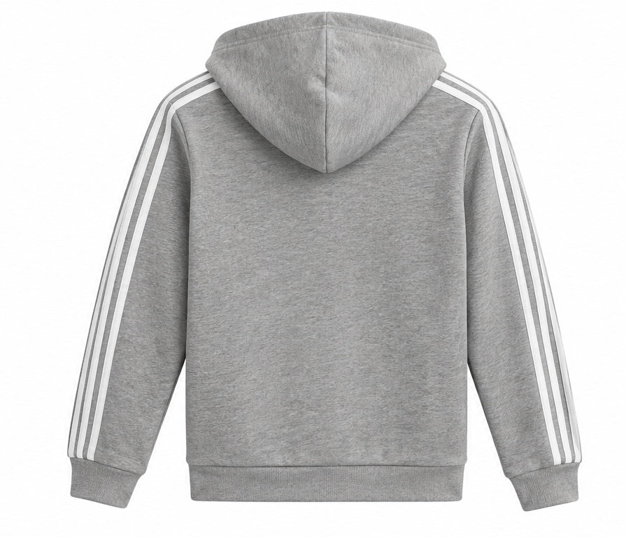 Adidas Παιδική Ζακέτα Γκρι - L
