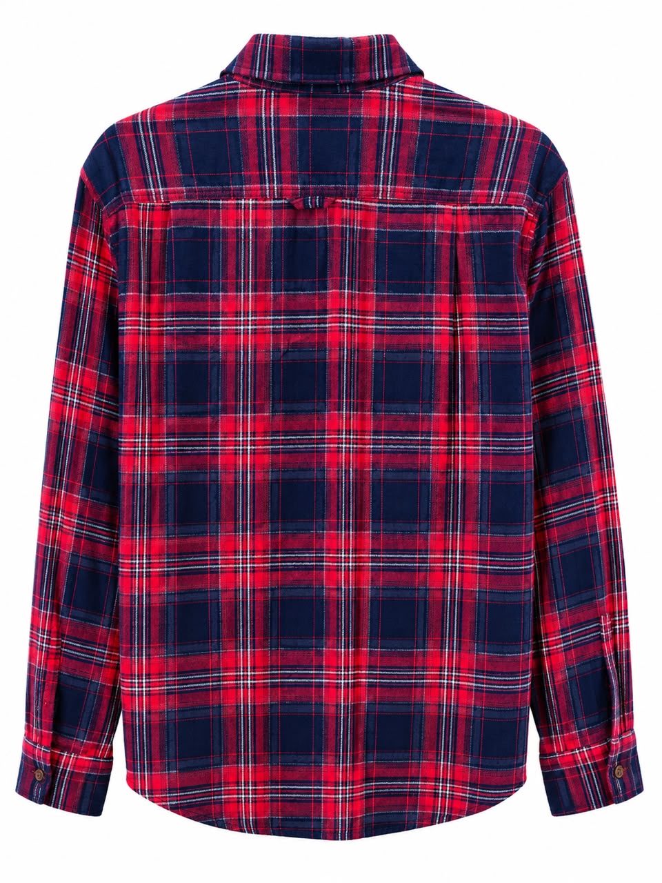 Superdry Flannel Check Shirt – Red / Navy-L