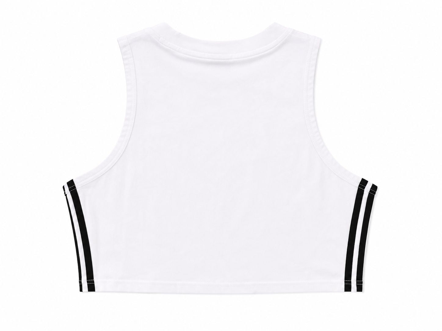 Adidas Originals Women’s Cropped Tank Top – White-XS