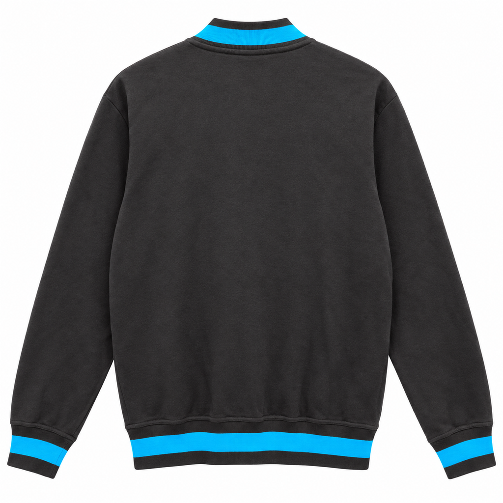 Adidas Originals Ανδρική Ζακέτα Bomber – Μαύρο Γαλάζιο - XL