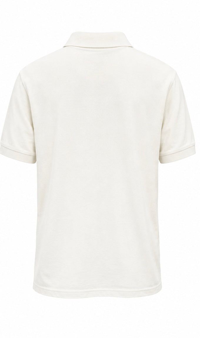 Diadora Classic White Polo Shirt – M