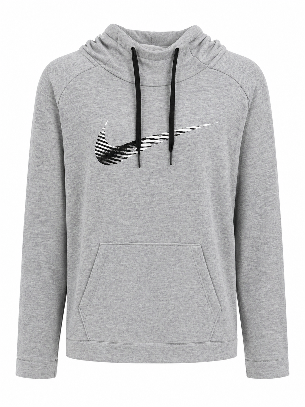 Nike Γκρι Hoodie με Logo Swoosh-S