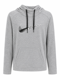 Nike Γκρι Hoodie με Logo Swoosh-S