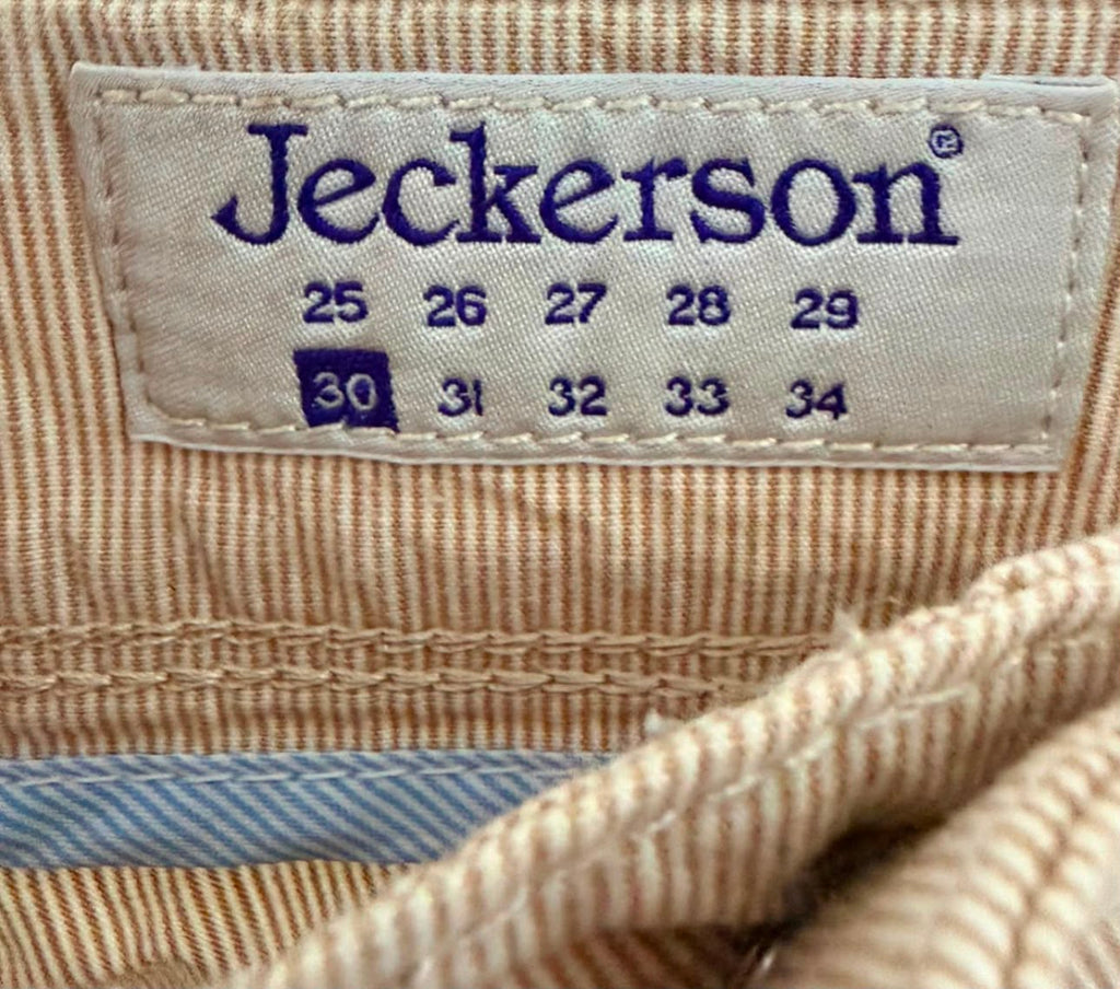 Jeckerson Ανδρικό Κοτλέ Παντελόνι Μπεζ – Μέγεθος 30